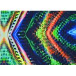 Customized Pattern 100 Polyester Fabric Non Harmful Dust And Waste Created