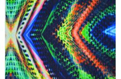 China Customized Pattern 100 Polyester Fabric Non Harmful Dust And Waste Created supplier