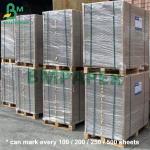 1mm 820gsm 2sides White Coated Laminated Paperboard With Grey Middle Duplex Board