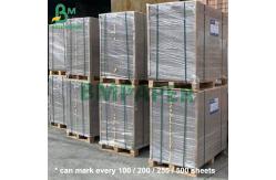 China 1mm 820gsm 2sides White Coated Laminated Paperboard With Grey Middle Duplex Board supplier
