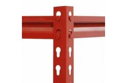 China Auto Repair Shop Adjustable Rivet Boltless Shelving With Wire Mesh Decking supplier