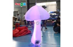 China 3.2FT Inflatable Mushroom Light Christmas Decoration Led Mushroom Inflatable supplier