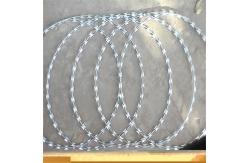 China 450mm Diameter Barbed Razor Wire For Protective Construction supplier