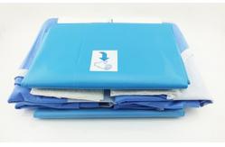 China Sterilized Laparoscopy Drape Set Medical Single Use Surgical Laparoscopy Pack supplier
