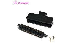 China Female Centronic 50 64 Ways IDC RJ21 Tyco Connector With Plastic Cover supplier