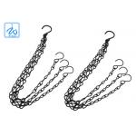 Adjustable Flower Pot Hanging Kit Three Legs Plant Pot Wire Suspension Kit for sale