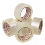 50mic Clear Transparent Bopp Packing Water Activated Adhesive Packaging Tape for sale