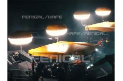 China Tungsten Halogen 130CM Inflatable Lighting Balloon For Night Road Maintenance supplier