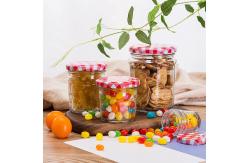 China 50ml / 120ml / 300ml Little Jars Of Jam , Empty Mason Glass Air Tight Jars supplier