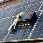 Solar Panel Cleaning Robot with Easy Operation and Limited Human Access Capabilities for sale
