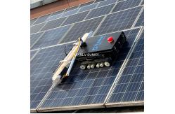 China Maintenance Solution Electric Solar Panel Cleaning Robot Fuel 24-Hour Online Service supplier