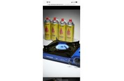 China 65 X 158 Mm Butane Gas Cylinder for Industrial with Customizable Logo supplier
