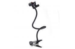 China Clamp Adjustable Base Gooseneck Bed Phone Holder Long Arm 4.5inch Width supplier