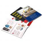 Saddle Stitched Catalog Magazine Printing Customized Booklet Catalog Printing for sale