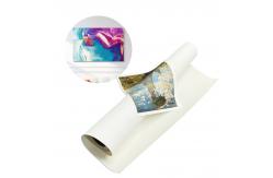 China Inkjet PolyCotton Canvas Fabric Glossy Finish Waterproof 400gsm supplier