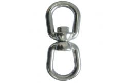 China Zinc Plated Rope Rigging Hardware 1/4in Carbon Steel Regular Swivel Crosby G402 supplier