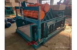 China Offshore Drilling Fluids Shale Shaker With Hook Strip Screen 5° Deck Angle supplier