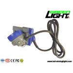 PC Cord 216lum 15000lux LED Miners Cap Lamp 6.6Ah Li Ion Battery for sale