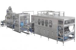 China Fully Automatic Mineral Water Rinsing Filling Capping Machine For Bucket Water supplier