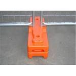 Pre - Galvanized 2400x2100mm Temporary Mesh Fencing , Temporary Site Fencing With Base
