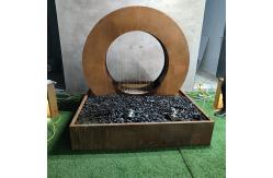 China Resisitant Material Corten Steel Water Feature Welding Process supplier