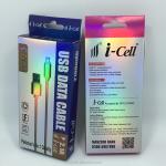 Custom Design Gold Foil Paper USB Charger Cable Box Packaging with Printing Handling for sale