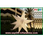 Custom Holiday Inflatable Lighting Decoration , Blow Up Stars for sale