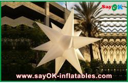 China Custom Holiday Inflatable Lighting Decoration , Blow Up Stars supplier