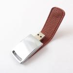 Real Leather Usb Stick 2.0 3.0 portable usb flash drive 64GB 30MB/S for sale