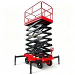 Electric Scissor Lift Platform Hydraulic Lifting Table Aerial Work For Warehouse for sale