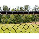Galvanized And Black Pvc Coated 1.8m Chain Link Fence Fabric