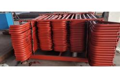 China Black Painted Steel Tube Exchanger For Customer Requirements supplier