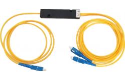 China OEM Yellow Low PDL Sc Fused Fiber Splitter For Telecom supplier