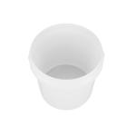 White Food Grade Pail BPA Free and Durable for Long-Term Food Storage Solution for sale