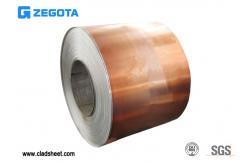 China Hot Rolled 3 Layer 0.01mm Copper Clad Steel Sheet supplier