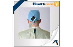 China Free Sample Disposable Head Cap Straight Barrel , Surgical Disposable Hats supplier
