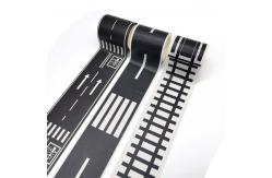 China DIY Strong Adhesive Strength Highway Road Patterned Washi Paper Tape supplier
