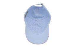 China Adjustable Plain White Baseball Cap 6 Panel 56cm Common Fabric supplier