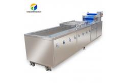 China 380V Fruit And Vegetable Processing Line Fully Automatic Cleaning Drying Grading supplier