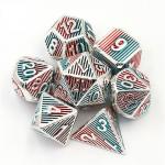 Digital Metal RPG Dice Color Vertical Strip Dnd Coc Luxury style for sale
