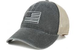 China 62cm Unisex Retro 6 Panel Snapback Cap Camo Mesh Trucker Hat supplier