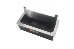 China Conference Table Power Outlets Office Hidden Desktop Power Socket Box supplier