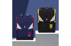 China NHB210 new arrival primary school superman children backpack ridge reduction bag supplier