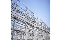China Prefab Warehouse Building Steel Structure Painted Surface Treatment supplier