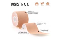 China Non Sterile Breathable Athletic Elastic Kinesiology Tape supplier