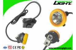 China Anti Explosive Led Miners Cap Lamp 10000lux Brightness With Low Power Warning Function supplier