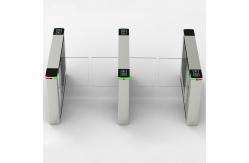 China Outdoor Traffic Counters 220V Swing Turnstile Gate Biometric Authentication supplier