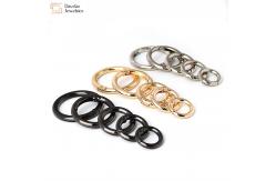 China Circular Clips Trigger Spring O Rings For Keyrings Buckle Bags Purses supplier