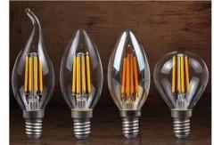 China LED Filament Bulb from 2w to 12w CCT 2700K-6500K Material Glass supplier