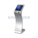 Super Slim Self Check In Kiosk With High-sensitivity Touch Screen for sale